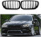 Gloss Black Kühlergrill für 5 Series F10 F11 F18 M5 2010-2017 Nieren Doppel Bar Front Grille (F10 2010-2017)
