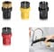 4 Pcs Steam Cleaner Nozzle Bristle for Karcher Steam Cleaner Accessories, Nylon Brass Round Brush Heads Replacement, Compatible with SC1/SC2/SC3/SC4/SC5/SC6/CTK10/CTK20 Series