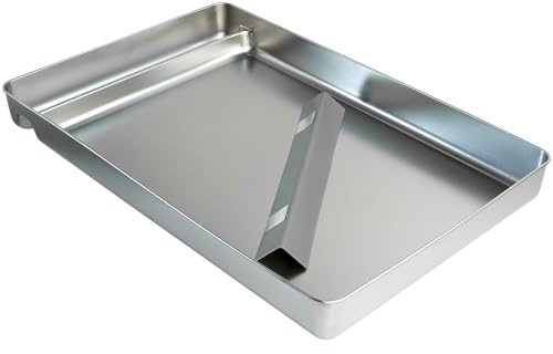 Beneluckyo Reusable Litter Tray Compatible with Petsafe ScoopFree Litter Box, Never Stain, Rust or Absorb Odors Stainless Steel Cat Litter Tray, Easier to Clean