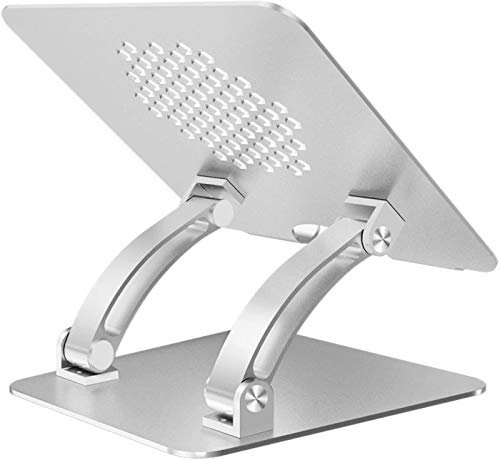 PBDEIOEOE Verstellbarer Laptop-Ständer aus Aluminium, Laptop Halter Liege Computer Stehen Desktop Laptop Halter Hohl