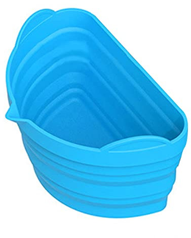 Silikon Slow Cooker Liner, Wiederverwendbarer Slow Cooker -Teiler Passt 6 Bis 8 Liter Küchenzubehör für Zuhause (Indigo blau)