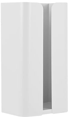 NICEME Porta Fazzoletti, Scatola di Fazzoletti Magnetica, Scatola di Fazzoletti da Parete, Nessuna Perforazione Richiesta, Adatto per Casa, Cucina, Frigorifero e Lavatrice, 24 x 13 x 8,5 cm, Bianco