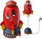 Rocket Water Sprinkler for Kids - Hydraulic Launch & Spin Outdoor Toy STEM Water Pressure Play Set for Summer Backyard Fun
