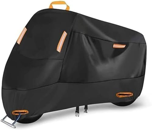 HanYT Bâche Protection Imperméable Moto pour Yamaha Xmax X-Max 250 125 300 400 XMAX300 2013-2023 2024 2025, Protecteur UV Pluie Anti-poussière Trou de Serrure Extérieur Couvrir Étanche.