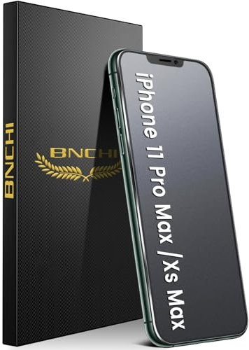 BNCHI 3 Stück Matt Panzer Schutz Glas für iPhone 11 Pro Max/Xs Max, 9H Härte Full Screen Matte Schutzfolie, Anti-Fingerabdruck, Blendschutz Screen Protector