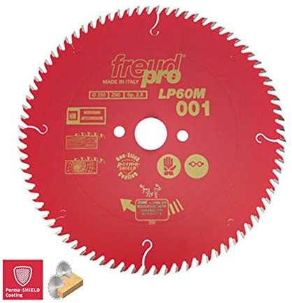 Freud - Lama per sega TCT, 250 x 30 x 2,8 mm, 80 denti