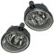 2x Nebelscheinwerfer NSW Nebellampe Nebelleuchte H1 links rechts, mit E-Prüfzeichen,