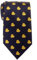 Retreez Klassische Herren Prämie Gewebte Krawatte Quietscheentchen 8 cm - marineblau