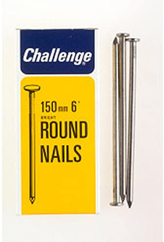 Challenge Bright Steel Round Wire Nails 40mm 225g - 12004