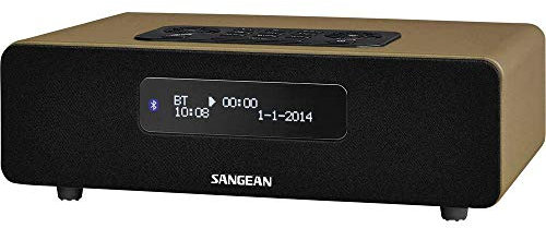 Sangean DDR-36 - Radio (Personal, Digital, DAB+, FM, 10W, Clásico, Jazz, Normal, Pop, Roca, Speech, 5,71 cm (2.25)) Marrón