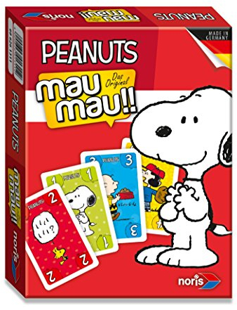 noris 606261311 - Peanuts Mau Mau, Kartenspiel