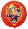 Amscan 3013301 - Standard Folienballon Feuerwehrmann Sam, Durchmesser circa 43 cm, Heliumballon, Geburtstag, Dekoration