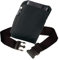 Schwarze Kellnertasche + Gürtel, unisex gürtel längenverstellbar, mit Klickverschluss