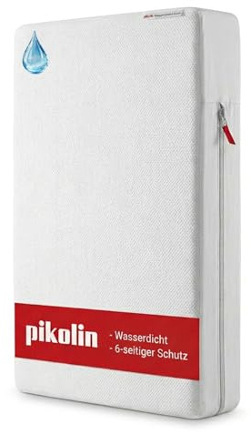 PIKOLIN â€“ wasserdichte Matratzenhülle, Atmungsaktiv, Smartseal Membran â€“ Milbenschutz, Hypoallergen, ReiÃŸverschluss U-Form â€“ Schützt 6 Seiten, Maschinenwaschbar, Oeko-Tex Zertifiziert