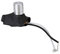 BQLZR 2 Wire Silber Runde drehbare Knopf Schreibtisch Lampe Dimmer Schalter Ideal Licht Teile ersetzen Pack von 2
