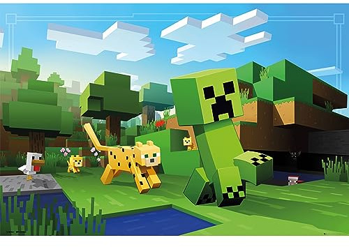 GB eye FP4300 Minecraft Ocelot Chase Maxi-Poster 61 x 91,5 cm