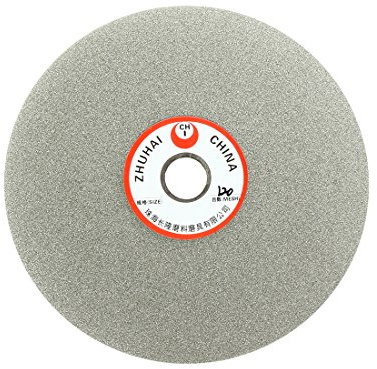 sourcingmap 6-inch Grit 120 Diamond Coated Flat Lap Wheel Grinding Disc Polishing Tool