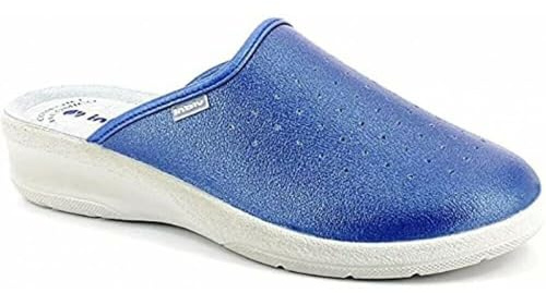 inblu Unisex Bunte Klassische Clogs Schiebe-Sandalen, Denim, 37 EU