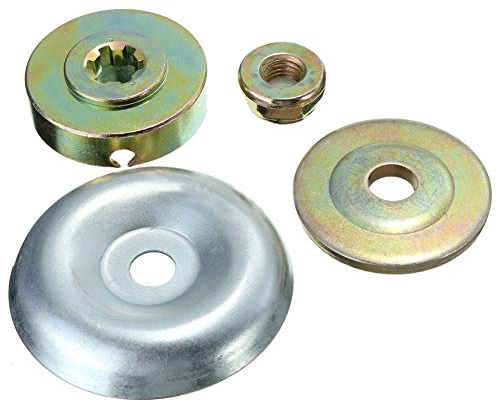 Kit de Fixation pour Lame de débroussailleuse, 4 pièces en métal pour Remplacement de tête de Tondeuse à Gazon