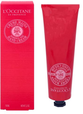L'OCCITANE Shea Rose Hundcreme 150ml, Weiss