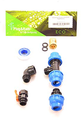 Plug&Rain Wasserhahn-Anschluss Montageeinheit 25MM ECO