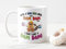 Tasse mit Damn Damn Here. I Dont give a Damn Damn, Biber, Fluchen
