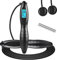 Springseil, Wastou Digitales Springseil mit Zähler, Gewichtetes Hüpfseil für Fitness, Seilspringen ohne Seil für Erwachsene, Kinder