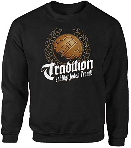 Tex-Ha Fussball Club Tradition 1 FC Ultras Fan Stadion Derby Kurve Ultra Pullover Sweatshirt M