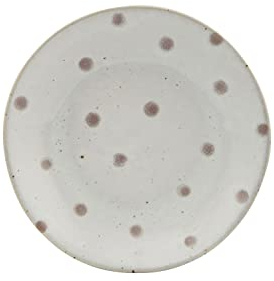 House Doctor 206260070, Teller, Dots, Beige, Steinzeug