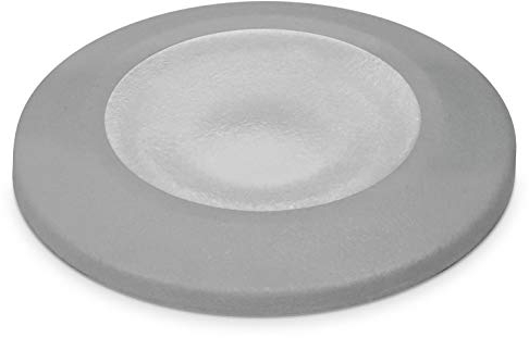 Dopo Lighting - Runde Wand-/Bodeneinbauleuchte RAIN grau G9 LED geeignet für den Außenbereich IP67 Runde Einbauleuchte zur Beleuchtung von Wegen, Treppen oder Terrassen.