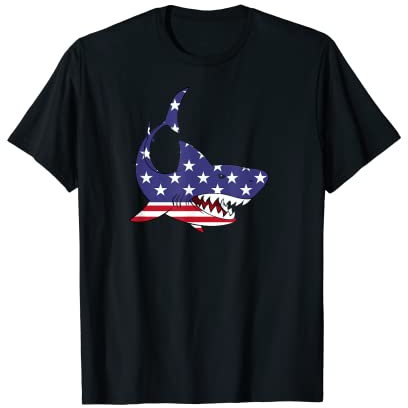 Amerikanische Flagge Patriotische USA Flaggen Damen Herren T-Shirt
