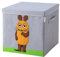 LIFENEY meets Die Maus Aufbewahrungsbox mit Deckel für Kinder – Box mit der kultigen Maus zum Verstauen von Spielzeug – 33 x 33 x 33 cm passend für klassische Würfelregale