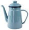 Teekanne, 1000 ml, Emaille-Teekanne, Vintage-Teekanne mit losen Blättern, Kaffeekanne, Schwanenhals-Teemaschine für schwarzen Tee, grünen Tee, Kaffee-Teekanne
