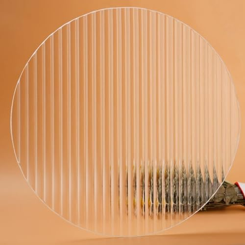 Tapa De Cristal para Mesa Redonda Tablero De Vidrio Redondas Vidrio Templado Transparente para Mesa De Comedor Diámetro 35cm ~ 100cm para Mesa De Comedor Cocina Jardín (Size : Ø 80cm(32Inch))