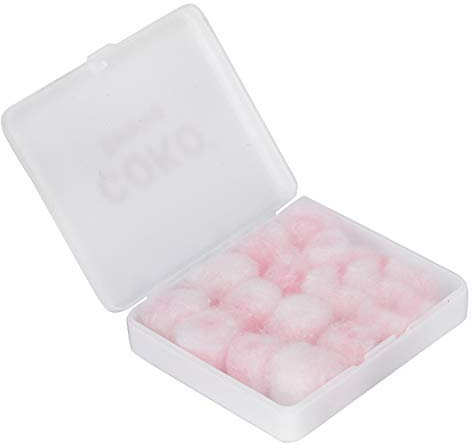 ZLXHDL Wachs-Baumwolle Ohrstöpsel 27 dB SNR – Hautfreundlicher Gehörschutz für Erwachsene zum Schlafen in lauten Umgebungen | 8 Paar wasserdichte Ohrstöpsel mit anpassbarer Passform