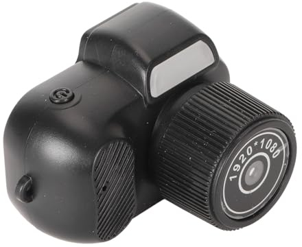 Fotocamera Digitale Mini DV Portatile 1080P Display da 0,96 Pollici Mini Videoregistratore DSLR con Risoluzione 3760x2128, Materiale ABS per Esterni