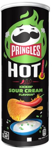 Pringles FLAME Medium Neu Kickin Sour Cream Stapelchips 160g
