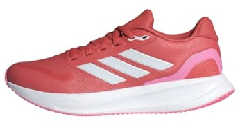 adidas Women's Runfalcon 5 Running Shoes, Better Scarlet/Cloud White/Bliss Pink, 7.5 UK