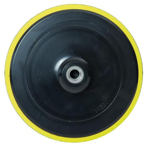 Dino KRAFTPAKET Stützteller M14 mit Klett Polierteller für Rotations-Poliermaschine Auto, 180mm
