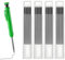 24 Stück Bleistiftminen, 2.8 Mm Bleistift Ersatz,Solide Bleistiftminen,Bleistiftminen Für Zimmermannsbleistift,Solide Tieflochmarker Konstruktion Bleistift Ersatz,Für Architekt Zeichnen (Schwarz)