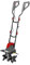 Elektro-Motorhacke Garden DEDRA, Stark 1050 W, Arbeitsbreite 36 cm Kunststoff Metall, Ergonomisches Leichtgewicht 7,3kg gartenfräse, Konturierter, ergonomischer Griff