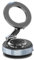 TONEOF Support Magnétique Téléphone Voiture,Support Rotatif 360° pour MagSafe, Aimant Puissant,Porte Voiture Pliable avec Ventouse, Mini Accroche de Voiture avec Anneau Magnétique pour Tous Téléphones