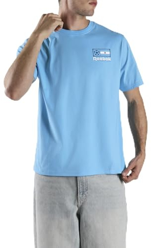 Reebok Unisex Argentina Football T-Shirt T-Shirt (Pack of 1)