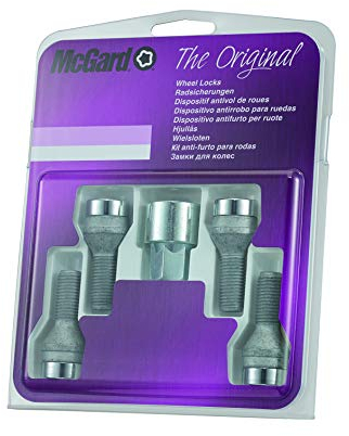 McGard 27184SU Bulloni Standard per Protezione ruota M14 x 1.5 Counter Sink Seat 25.0 mm Lunghezza SW17