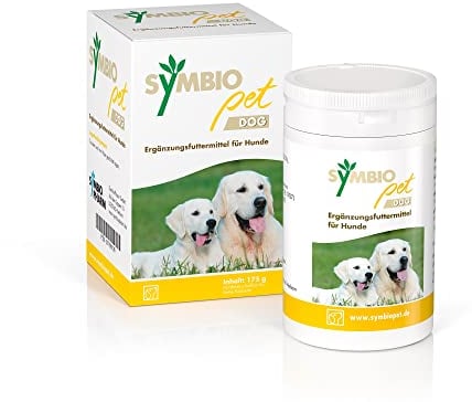 SYMBIO pet Dog: Probiotisches Ergänzungsfutter speziell für die Darmflora von Hunden jeden Alters, 175 g Pulver