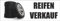 Werbebanner Reifen verkauf