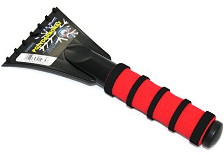 Eiskratzer mit Softgriff (rot)