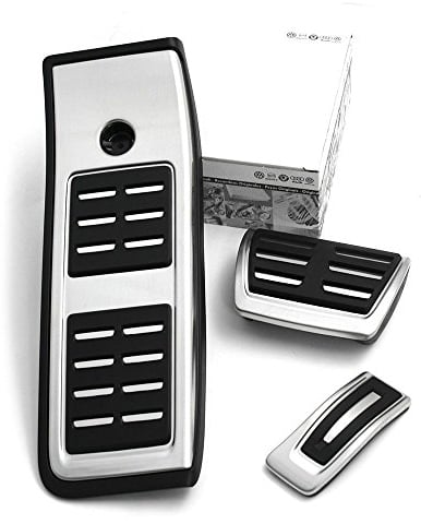 Audi 8W1064205A Pedalkappen-Set für A4/S4 (B9 8W) Automatikgetriebe mit Fußstütze