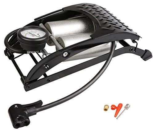 Hilka Tools 83450502 Pompe à Pied Robuste à Double Barillet