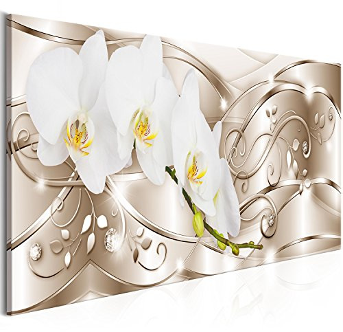 murando - Leinwandbild Abstrakt Ornament Perlen, 150x50 cm, 1-teilig | Hochwertige Leinwand, sofort aufhängbar, ideal fürs Wohn- oder Schlafzimmer, wasserfest und lichtecht, langlebig, stilvoll